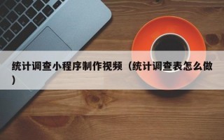 温县统计调查小程序制作视频（统计调查表怎么做）