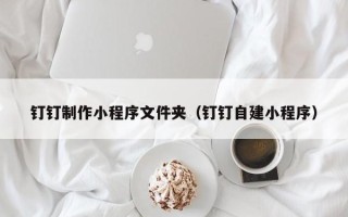温县钉钉制作小程序文件夹（钉钉自建小程序）