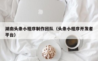 温县湖南头条小程序制作团队（头条小程序开发者平台）